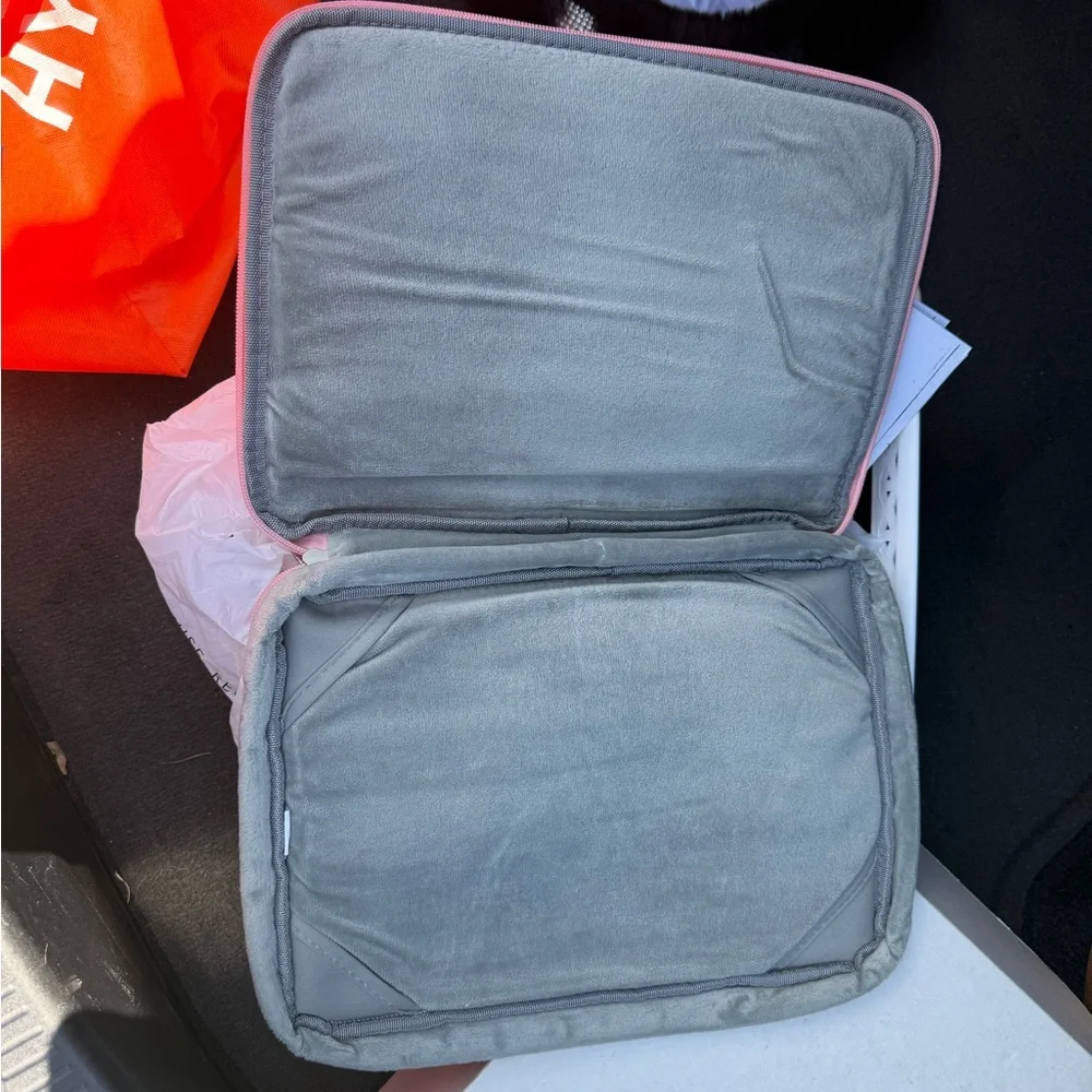 MacBook Pink and Gray Tablet Sleeve